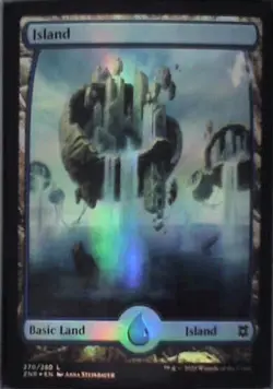 Island (270) - Full Art - Zendikar Rising: #270, MTG - Foil Nm R247 - Image 1