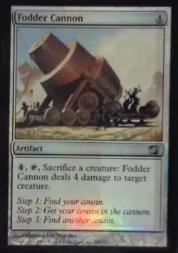 Fodder Cannon - 8th Edition: #302, Magic: The Gathering - Foil Nm R247 - Image 1