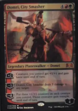 Domri, City Smasher - Ravnica Allegiance: #269, MTG - Foil Nm R247 - Image 1