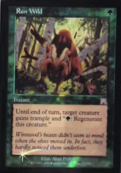 Run Wild - Onslaught: #279, Magic: The Gathering - Foil Nm R247 - Image 1