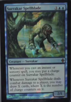 Surrakar Spellblade - Rise of the Eldrazi: #90, MTG - Foil Nm R247 - Image 1