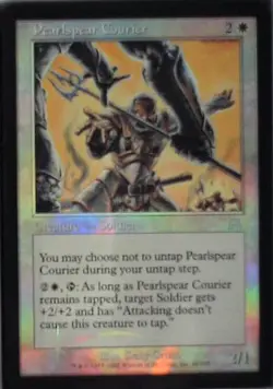 Pearlspear Courier - Onslaught: #48, Magic: The Gathering - Foil Nm R247 - Image 1