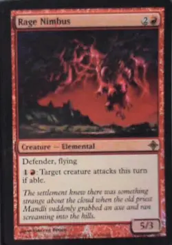 Rage Nimbus - Rise of the Eldrazi: #160, Magic: The Gathering - Foil Nm R247 - Image 1