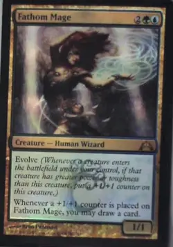 Fathom Mage - Gatecrash: #162, Magic: The Gathering - Foil Nm R246 - Image 1