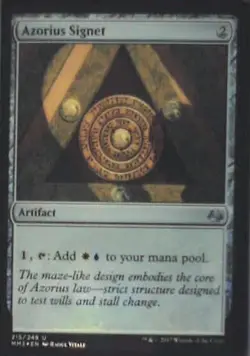 Azorius Signet - Modern Masters 2017: #215, Magic: The Gathering - Foil Nm R246 - Image 1