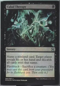 Cabal Therapy - Eternal Masters: #83, Magic: The Gathering - Foil Nm R246 - Image 1