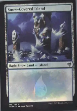 Snow-Covered Island (279) - Kaldheim: #279, Magic: The Gathering - Foil Nm R246 - Image 1