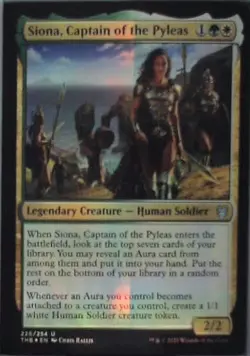 Siona, Captain of the Pyleas - Theros Beyond Death: #226 - Foil Nm R246 - Image 1