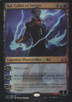 Ral, Caller of Storms - Guilds of Ravnica: #265, MTG - Foil Nm R246 - Image 1
