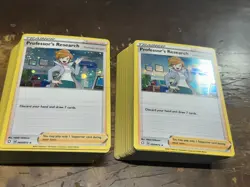 LOT OF (100) PROFESSOR'S RESEARCH 060/072 SHINING FATES PROMO (COSMOS HOLO - Image 1