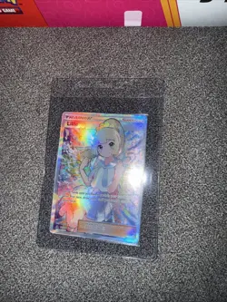 Pokemon TCG Sun and Moon Lillie Trainer Full Art Ultra Rare Card - Image 2