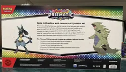 Pokemon Prismatic Evolutions LUCARIO EX TYRANITAR EX Premium Collection BOX LOT - Image 3
