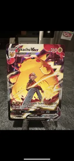Pokemon TCG: Pikachu VMAX TG17/TG30 Swsh11: Lost Origin Trainer Gallery Holo NM - Image 1