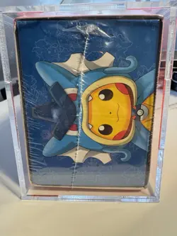 Japanese Pokemon Center Pikachu Pretend Magikarp Gyarados Poncho Promo New Box - Image 4