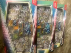3 BOXES!! Pokemon Lucario Ex Tyranitar Ex Premium Collection Prismatic Evolution - Image 1