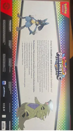 3 BOXES!! Pokemon Lucario Ex Tyranitar Ex Premium Collection Prismatic Evolution - Image 4