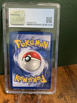 Team Rocket's Meowth 2000 Pokemon Black Star Promo #18 Graded CGC 9.5 GEM MINT!! - Image 2