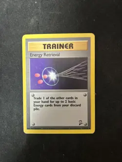 Pokemon TCG Energy Retrieval Base Set 2 110/130 D7 - Image 1