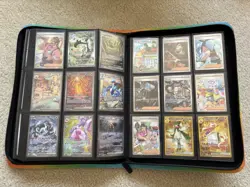 Nearly Complete Pokemon TCG Scarlet Violet SV2 Paldea Evolved In VaultX Binder - Image 1