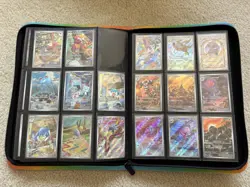 Nearly Complete Pokemon TCG Scarlet Violet SV2 Paldea Evolved In VaultX Binder - Image 5