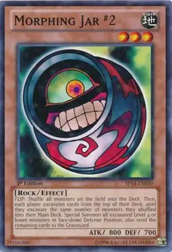 Morphing Jar #2 - SP14-EN039 - Starfoil Rare 1st Edition Yugioh - Image 1