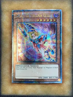 Yugioh Dark Magician Girl RA03-EN123 Quarter Century Rare CT2 Art 1st Ed NM - Image 1