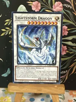 Yugioh! Lightstorm Dragon - SUDA-EN043 - Common - 1st Edition Near Mint, English - Image 1