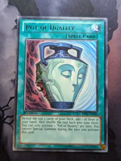 Pot Of Duality - Black Rare BP02-EN160 1st Edition YUGIOH - LP - Image 1