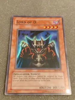 Yu-Gi-Oh Lord of D. SDK-041 Super Rare Unlimited Holo - Image 1