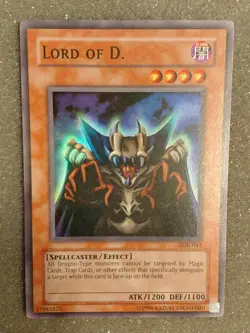 Yu-Gi-Oh Lord of D. SDK-041 Super Rare Unlimited Holo - Image 2