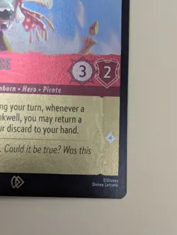 ✨Lorcana Minnie Mouse Pirate Lookout 12/P2 Cold Foil Disney Lorcana Promo Cards - Image 2