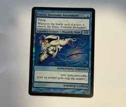 Erayo, Soratami Ascendant Saviors of Kamigawa Blue Rare Magic Card FOIL NM - Image 1