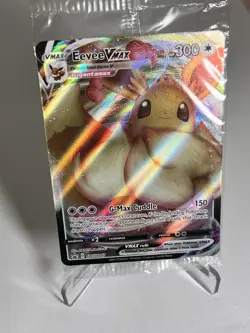 Eevee VMAX SWSH087 Sword & Shield Promo Card Holo Sealed, Near Mint - Image 1