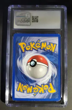 CGC 5.5 Excellent+ Alakazam Pokemon 1999 Base Set Unlimited 1/102 HOLO Rare Card - Image 2