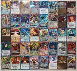Lot of 40 Japanese Battle Spirits Holo Card set TCG - Image 1