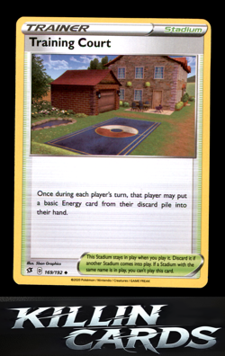 Training Court 169/192 Uncommon SWSH02: Rebel Clash Pokemon Card NM - Image 1