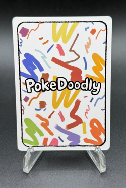 PokeDoodly Snorflax 108/151 1st Edition Card - Snorlax Fan Art - Image 2