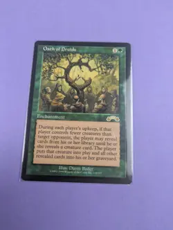 MTG Magic The Gathering: Exodus: Oath of Druids Rare - NM - Image 1