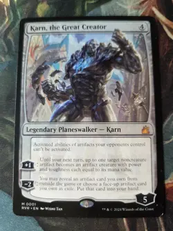 Karn, the Great Creator Ravnica Remastered Regular Mtg Magic The Gathering - Image 2