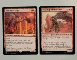 Dualcaster Mage & Dragonspeaker Shaman - Jumpstart - NM - MTG - Image 1