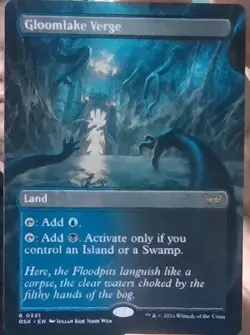 Gloomlake Verge (Borderless) Duskmourn: House of Horror Regular - Image 1