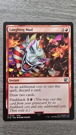 x4 Laughing Mad (C) #143 FINAL FANTASY MTG NM - Image 1