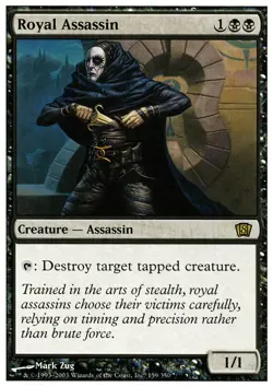 1x Royal Assassin Heavy Play MTG Magic - Kid Icarus - - Image 1