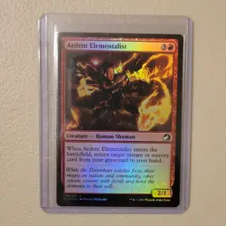 Ardent Elementalist- Innistrad Midnight Hunt Foil MTG NM - Image 1