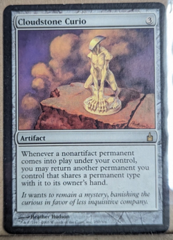 MTG Magic the Gathering Cloudstone Curio Ravnica: City of Guilds Rare 257/306 - Image 1