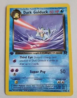 Dark Golduck 37/82 Team Rocket Regular LP Lightly Played MTG - Image 1
