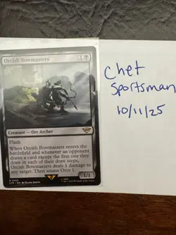 Orcish Bowmasters LOTR NM mtg - Image 1