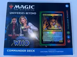 New Magic The Gathering Universes Beyond Doctor Who Commander Deck Paradox Power - Image 1