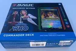 New Magic The Gathering Universes Beyond Doctor Who Commander Deck Paradox Power - Image 2