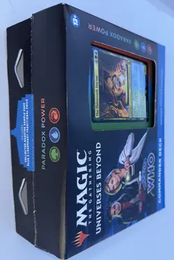 New Magic The Gathering Universes Beyond Doctor Who Commander Deck Paradox Power - Image 4